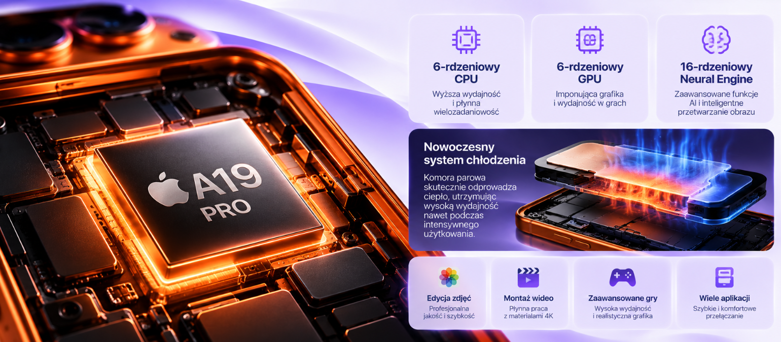 iPhone 17 Pro Max – procesor Apple A19 Pro
